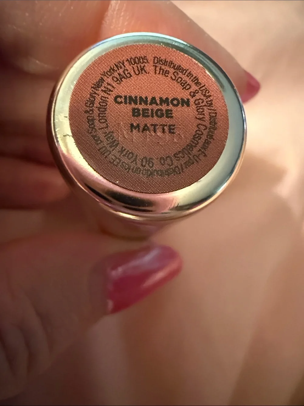 New Soap & Glory Sexy Mother Pucker Lip Plumper in Matte - Cinnamon Beige